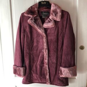 New Terry Lewis Women’s Suede Coat Size S